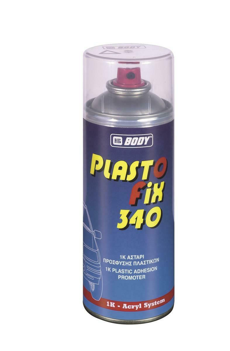 HB Body Plastofix P340 Αστάρι Πρόσφυσης Πλαστικών Διάφανο 400ml