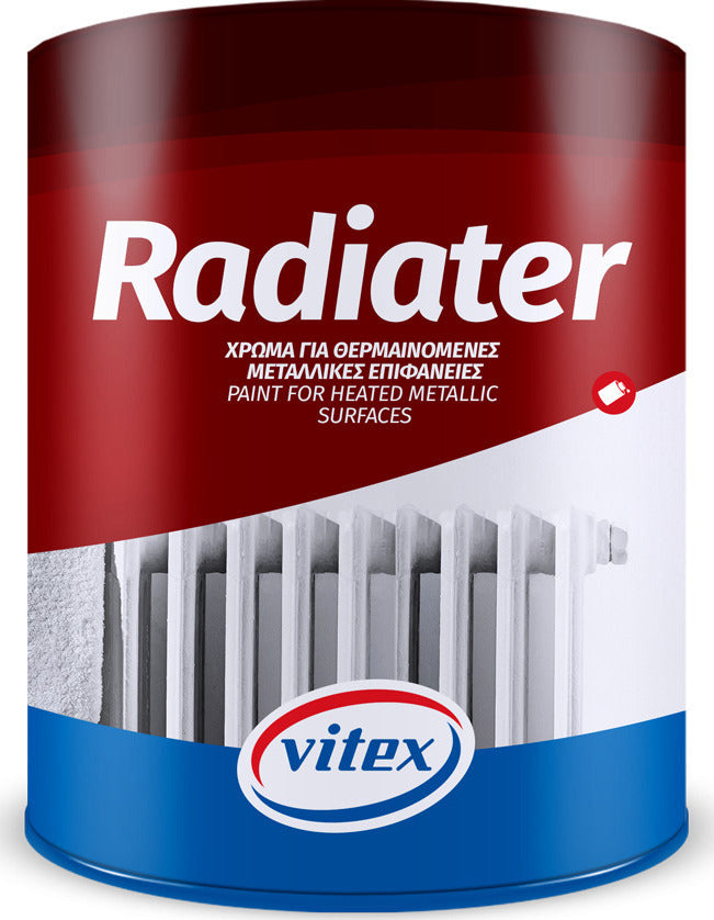 Vitex Radiater Γυαλιστερό Χρώμα για Καλοριφέρ Λευκό Γυαλιστερό 750ml