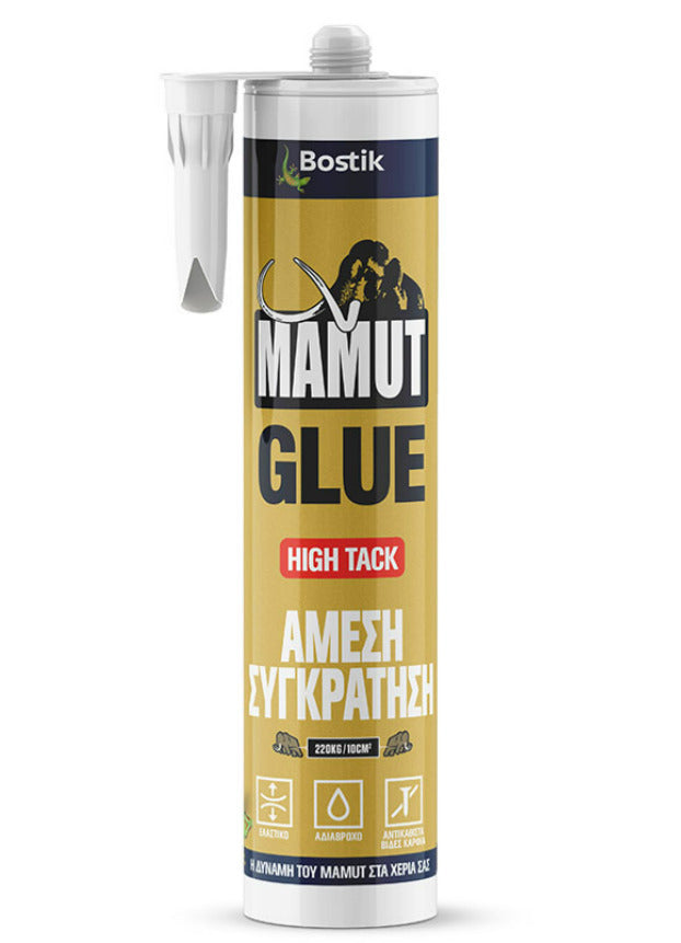 Bostik Mamut Glue Κόλλα Άμεσης Συγκράτησης Λευκή 290ml