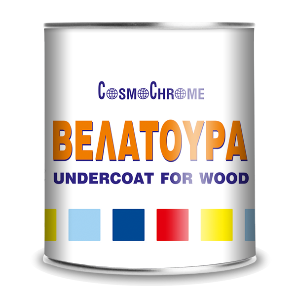 Cosmochrome Βελατούρα Διαλύτου Λευκή ΜΑΤ 375ml