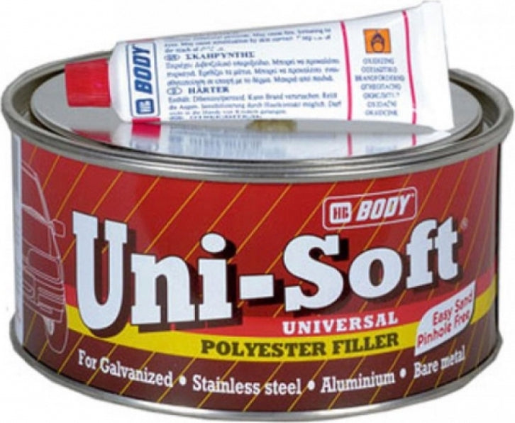 HB Body Unisoft Σιδηρόστοκος Επαγγελματικής Χρήσης 2 Συστατικών Μπεζ 750ml