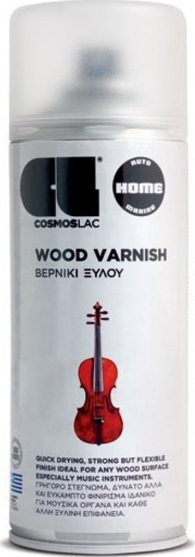 Cosmos Lac Wood Varnish Βερνίκι Ξύλου Διάφανο 400ml