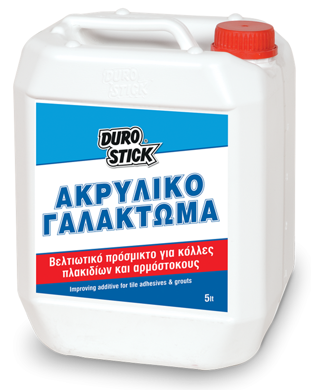 Durostick Ακρυλικό Γαλάκτωμα Βελτιωτικό Προσμυκτικό για Κόλλες Πλακιδίων & Αρμόστοκους