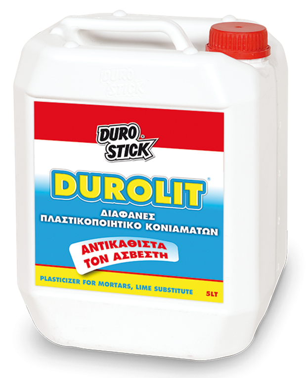 Durostick Durolit Πλαστικοποιητής Αντικαθιστά τον Ασβέστη 1lt-5lt