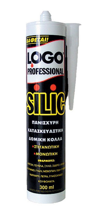 Logo Silic Κόλλα σε μορφή Σιλικόνης
