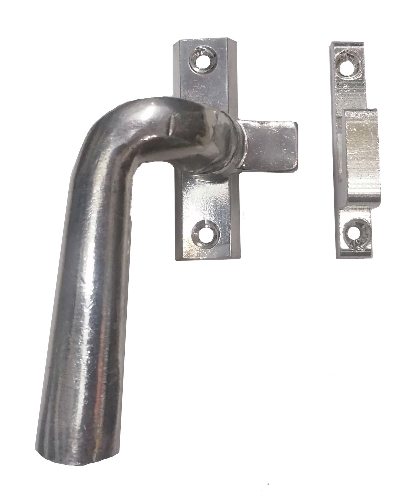 Νεοξάλ Χειρολαβή Παραθύρων Αλουμινίου Ασημί Δεξιά