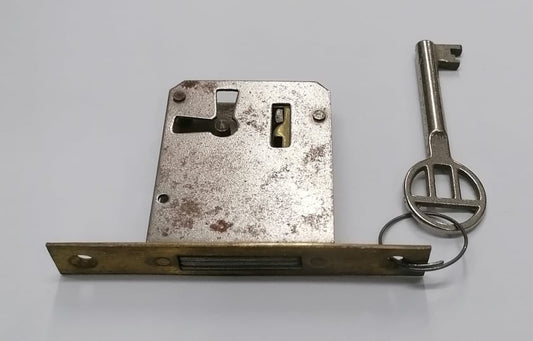 Κλειδαριά Συρταριού Χωνευτή 50*84mm (Κέντρο 35mm) Αριστερή