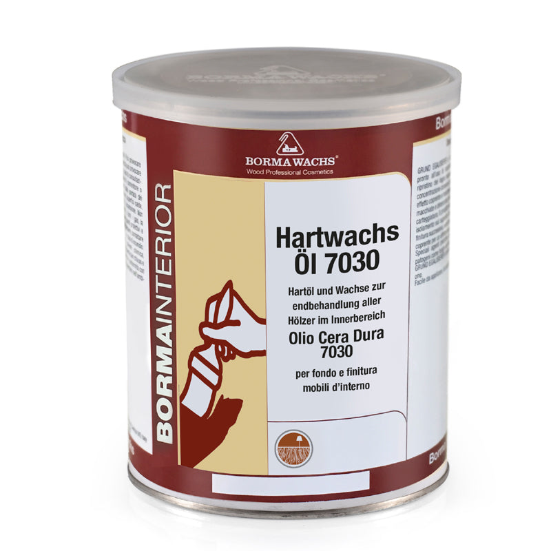 Borma Wachs 2960 Hard Wax Oil 7030 Μείγμα Κεριού Λαδιού για Έπιπλα 750ml