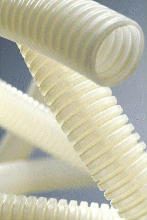 Ηλεκτρολογικός Σωλήνας Σπιράλ Ελαφρού Τύπου Καλωδίων Λευκό