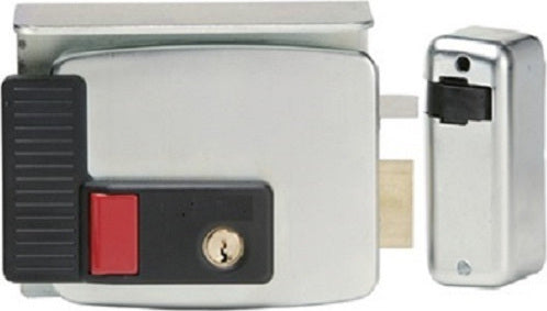 Martin Κλειδαριά Κουτιαστή Ηλεκτρική με 5 Κλειδιά και Ατσάλινη Πλάκα