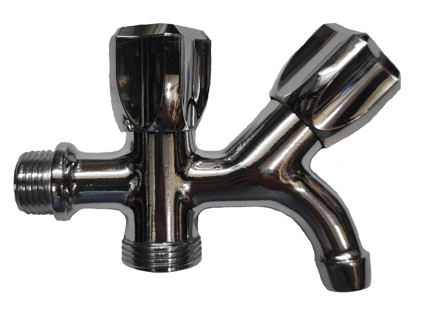 Κάνουλα Διπλής Παροχής 1/2" + 3/4"