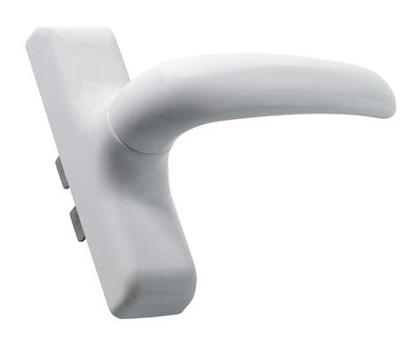 Domus DSL695 Σπανιολέτα Ανοιγόμενων Αλουμινίων Λευκή Οβάλ