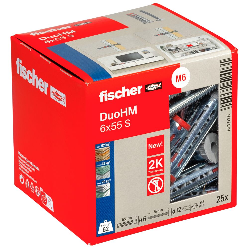 Fischer DuoHM Βύσμα Γυψοσανίδας