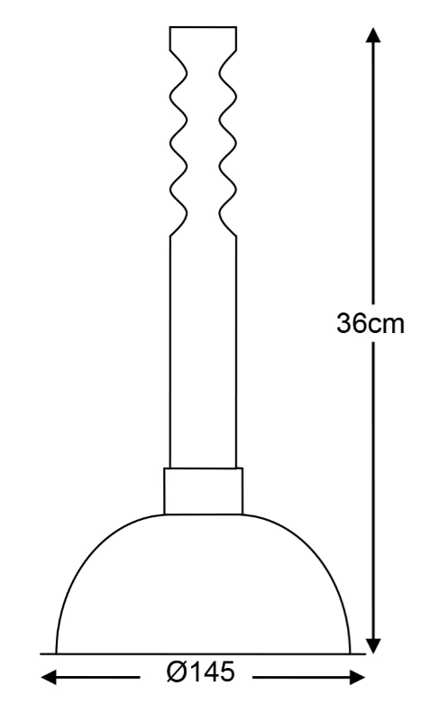 Βεντούζα Αποφρακτήρας Φ145mm