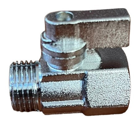 Διακόπτης mini Χρωμέ Αρσενικό-Θηλυκό 1/2"*1/2"