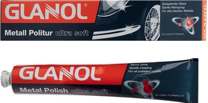 Glanol Metal Polish Ultra Soft Αλοιφή για Ασημικά & Νίκελ 100ml