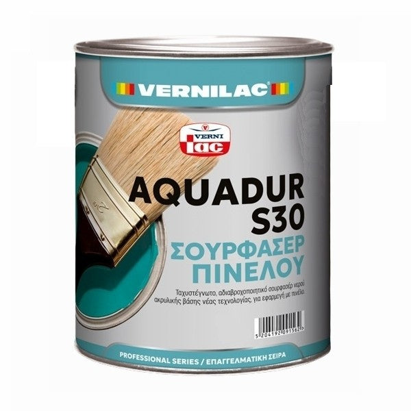 Vernilac Aquadur S30 Σουρφασέρ Πινέλου Νερού Λευκό 750ml