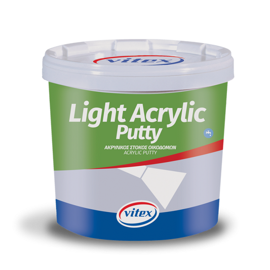 Vitex Light Acrylic Putty Αφρόστοκος Λευκός 750ml