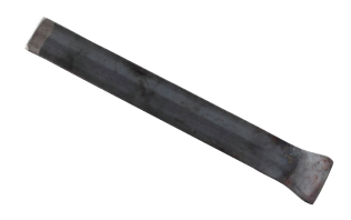 Καλέμι Κοπίδι Πλακέ Μαύρο 40*250mm