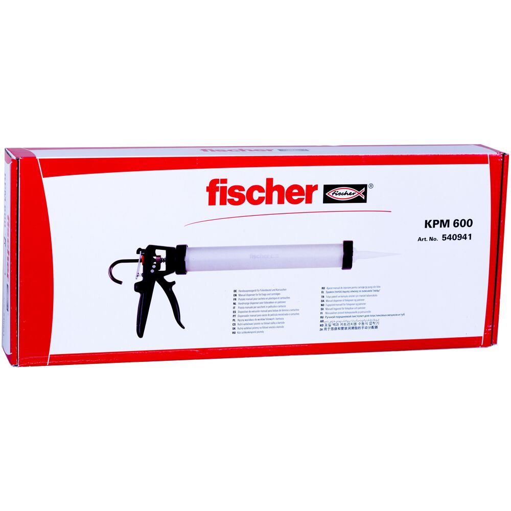 Fischer 540941 KP M600 Πιστόλι Σιλικόνης για Σαλάμι 600ml