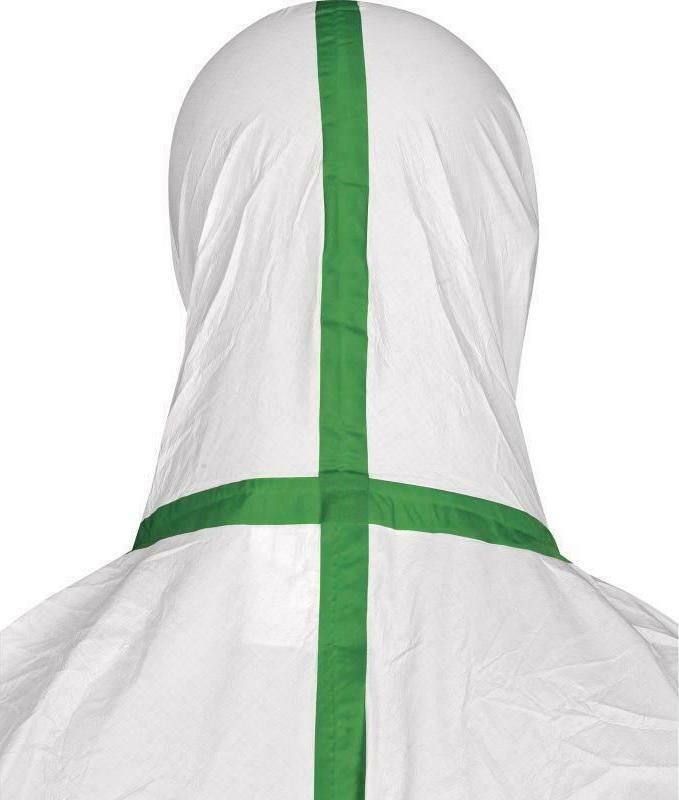 Delta Plus DT119 Ολόσωμη Φόρμα με Διπλό Φερμουάρ και Velcro Kατάλληλη για Xημικά