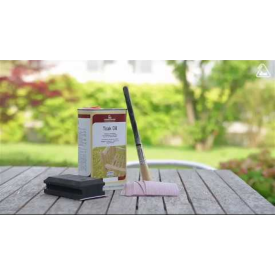 Borma Wachs Teak Oil Λάδι Συντήρησης Άχρωμο ΜΑΤ