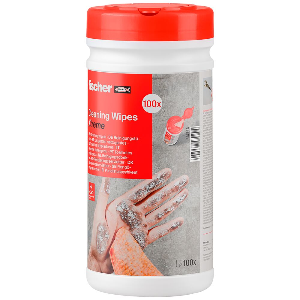 Fischer 567456 Καθαριστικά Μαντηλάκια 100τμχ