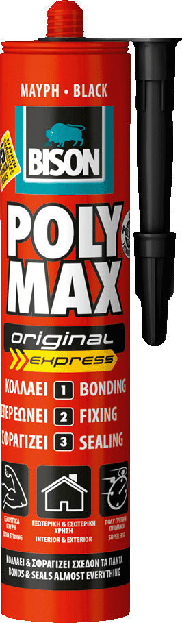 Bison Polymax Σιλικονη Κόλλα για Σφράγιση & Στερέωση