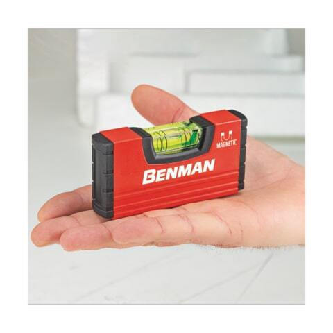 Benman 72874 Αλφάδι Αλουμινίου Μαγνητικό 10cm
