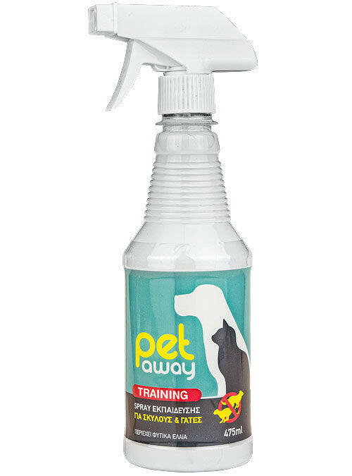 Stac Pet Away Spray Εκπαίδευσης για Σκύλους και Γάτες Λευκό(Δεν Λεκιάζει) 475ml