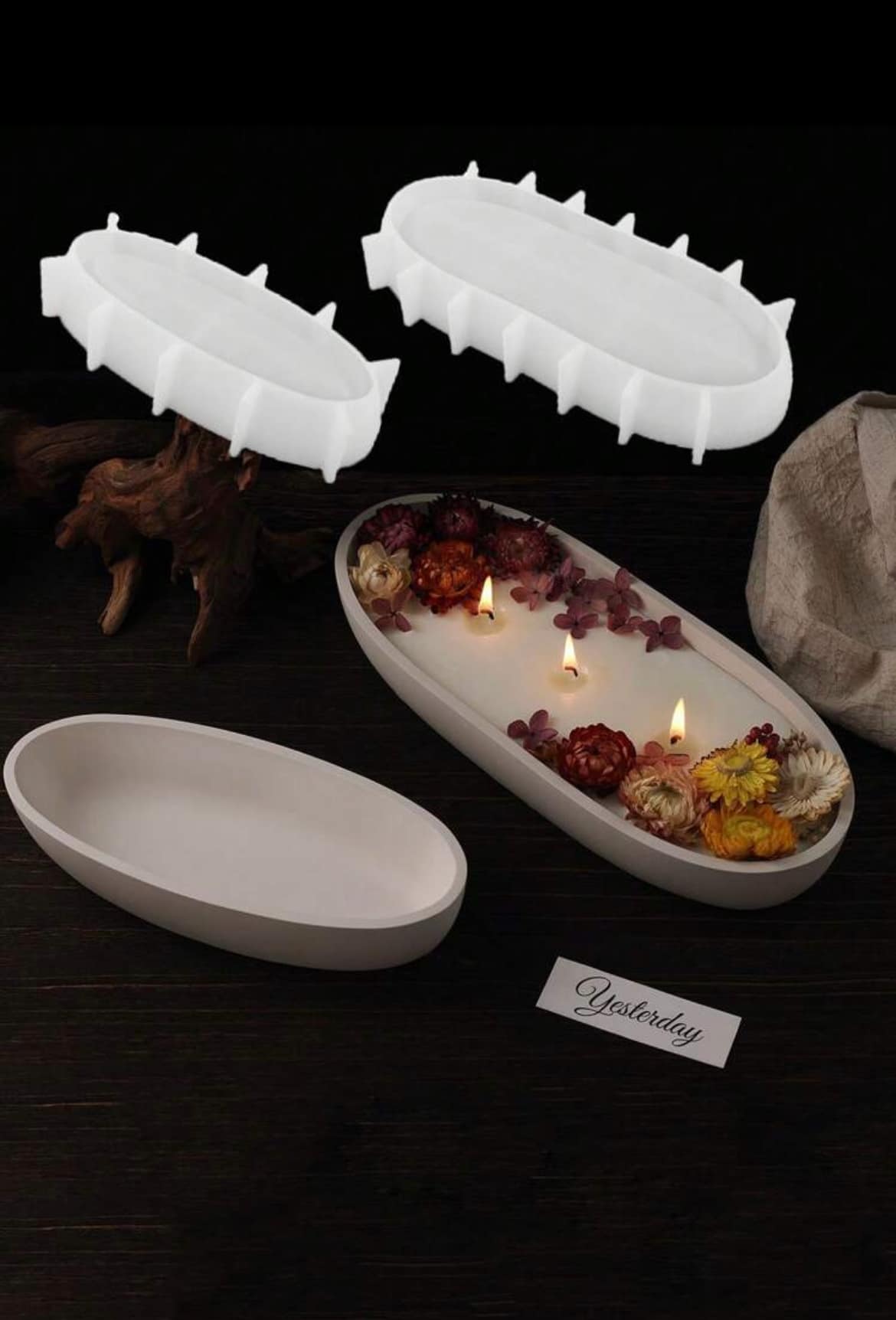 Καλούπι Σιλικόνης Οβάλ