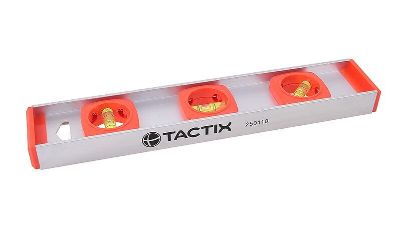 Tactix 250110 Αλφάδι Αλουμινίου με 3 μάτια 30cm