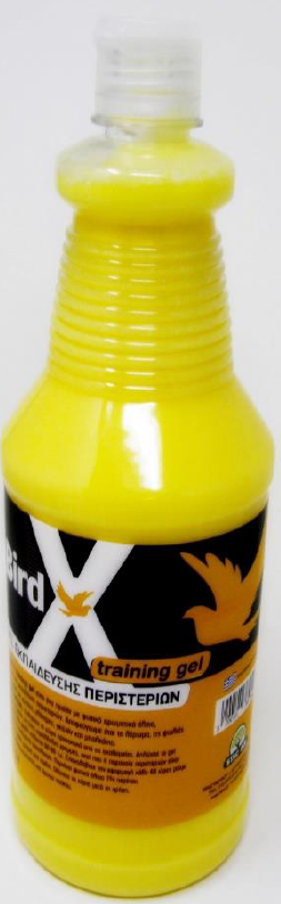 Stac BirdX Gel Εκπαίδευσης Περιστεριών Κίτρινο(Δεν Λεκιάζει) 1lt