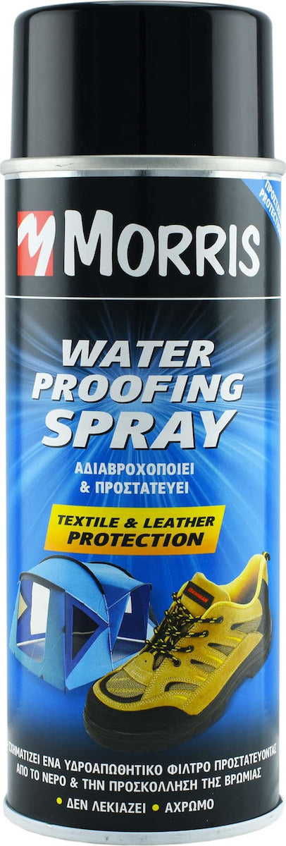 Morris 28605 Waterproofing Spray Αδιαβροχοποίησης Διάφανο 400ml