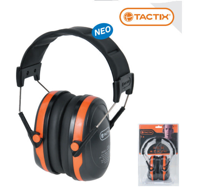 Tactix 488109 Ωτοασπίδες Ασφαλείας με Στέκα SNR27