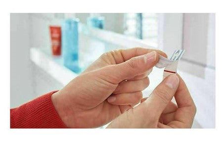 Tesa 57533 Άγκιστρο Μπάνιου Πλαστικό Λευκό (3 τμχ)