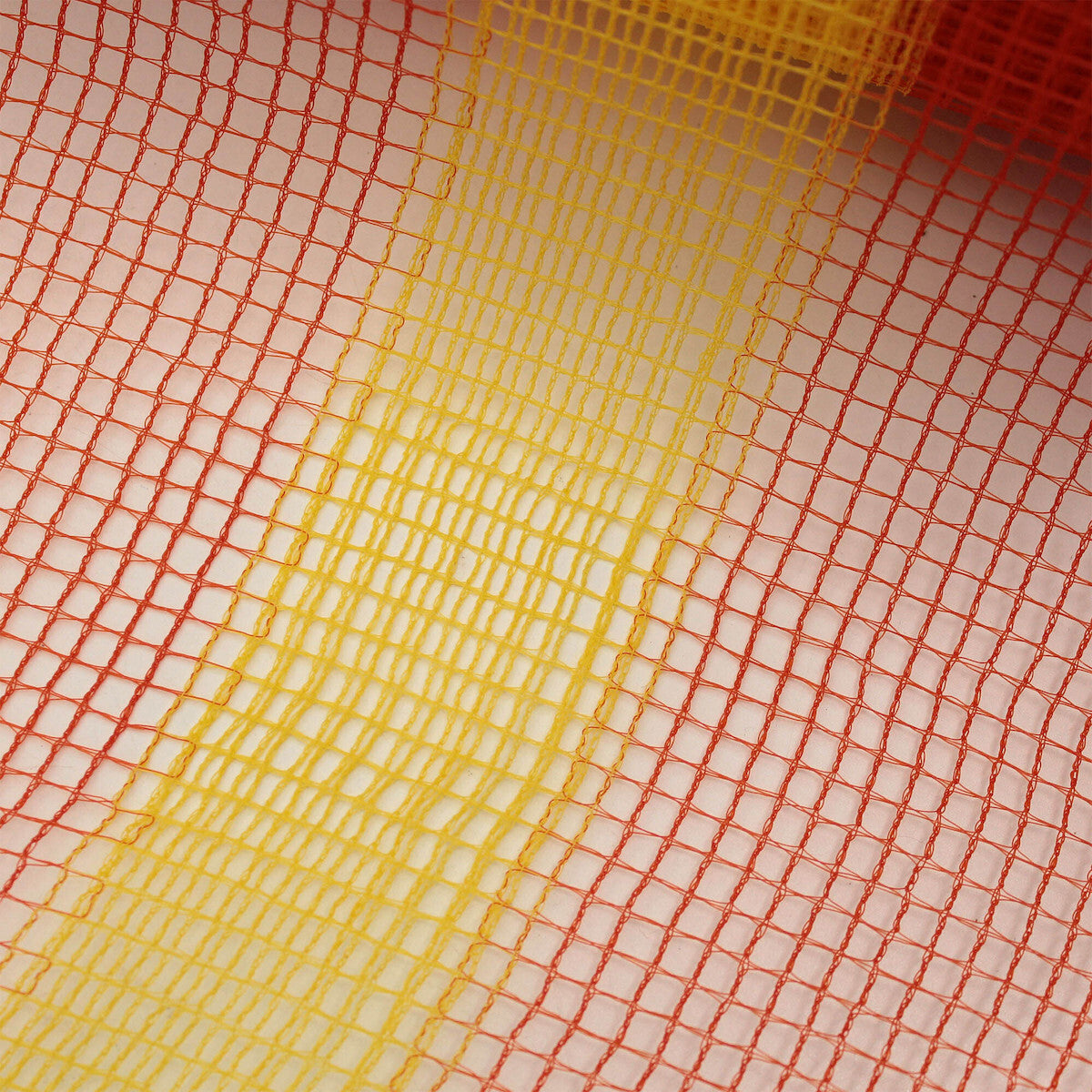 Δίχτυ Οδοσήμανσης Πορτοκαλί με Κίτρινη Ρήγα 1m