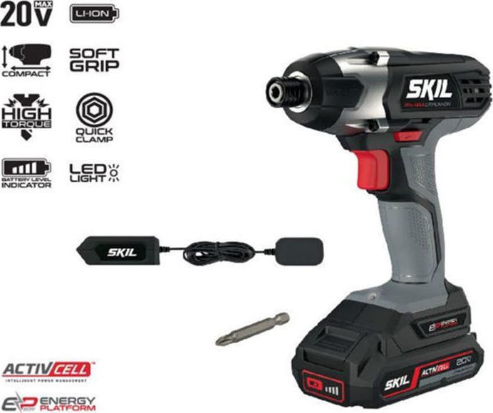 Skil 2905 AA Παλμικό Κατσαβίδι Μπαταρίας 20V 1.5Ah