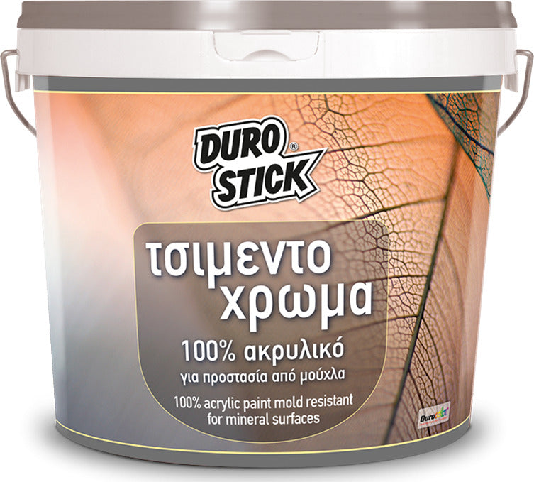 Durostick Τσιμεντόχρωμα Λευκό 10lt
