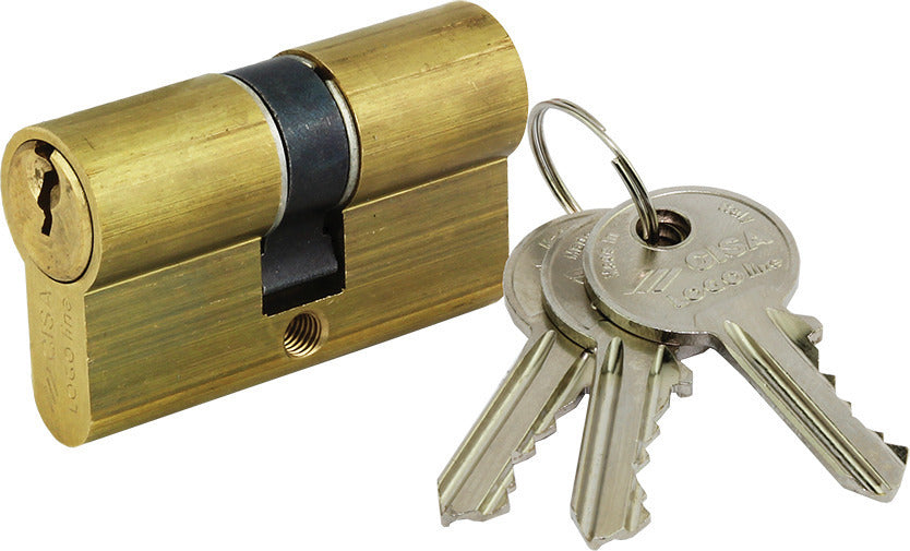 Cisa Locking Line Κύλινδρος Ασφαλείας Ορειχάλκινος