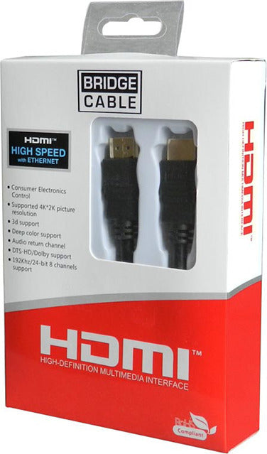 Καλώδιο HDMI Μαύρο 1.5m