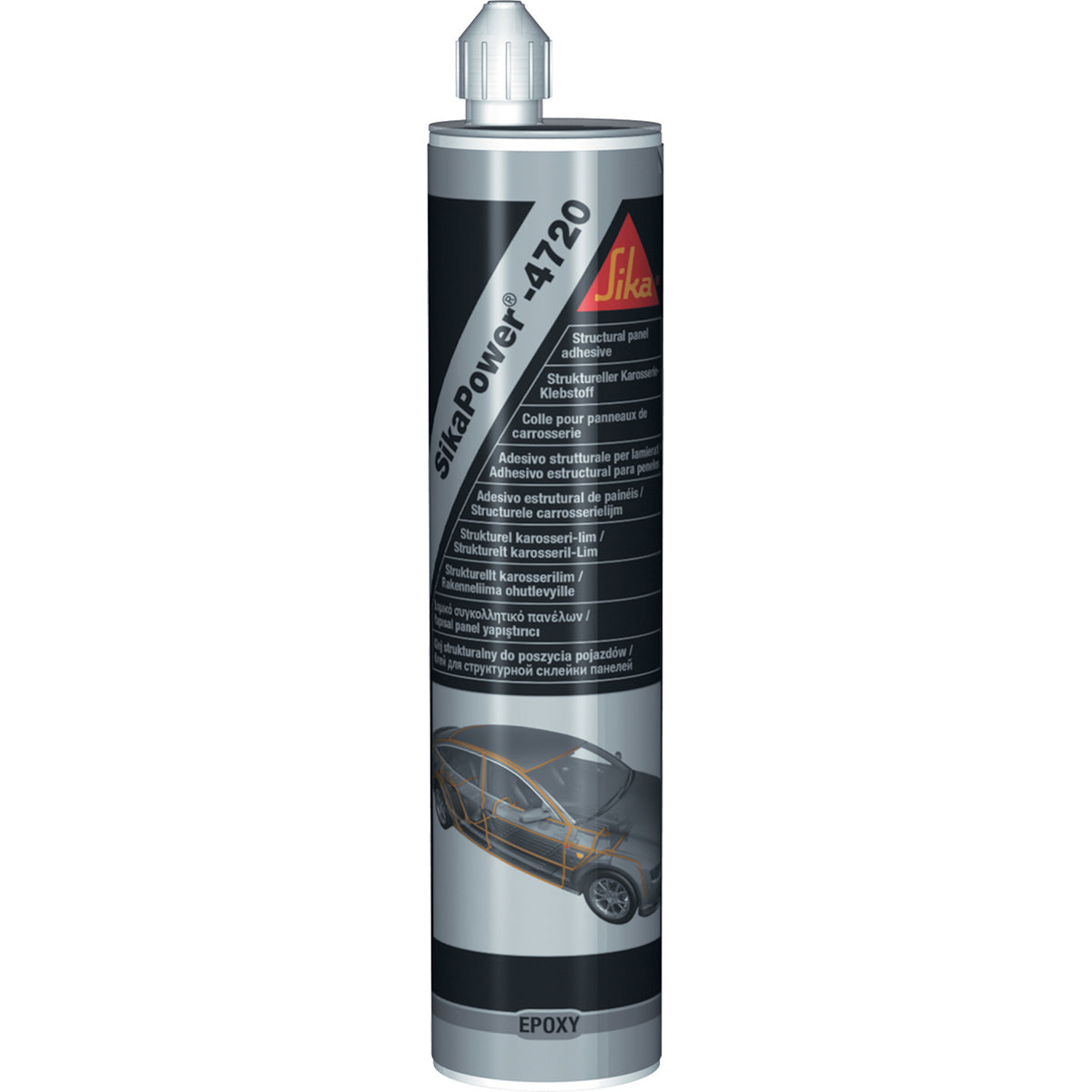 SikaPower®-4720 - Εποξειδική Κόλλα Υψηλής Αντοχής Μπεζ 195ml