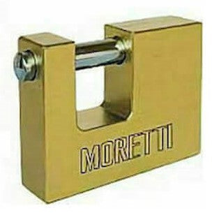 Moretti Λουκέτο Τάκου Ορειχάλκινο με Πείρο 3 Κλειδιά