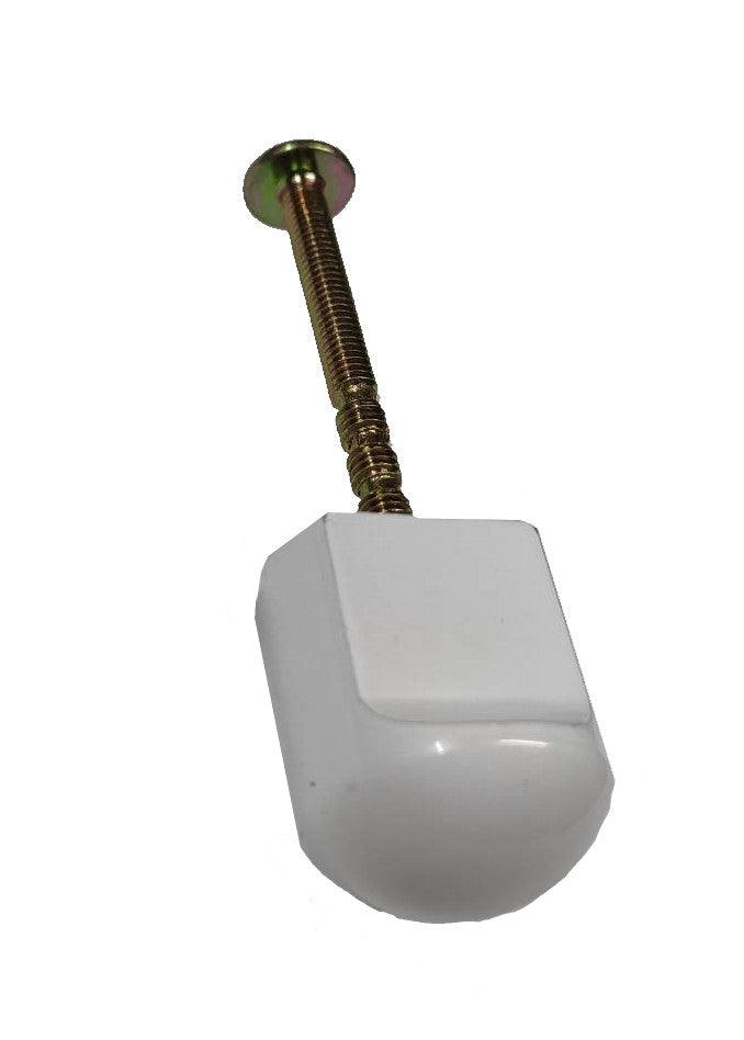 Πόμολο Επίπλων Ντουλαπιών Αλουμινίου Φ20*25mm (1 τμχ)