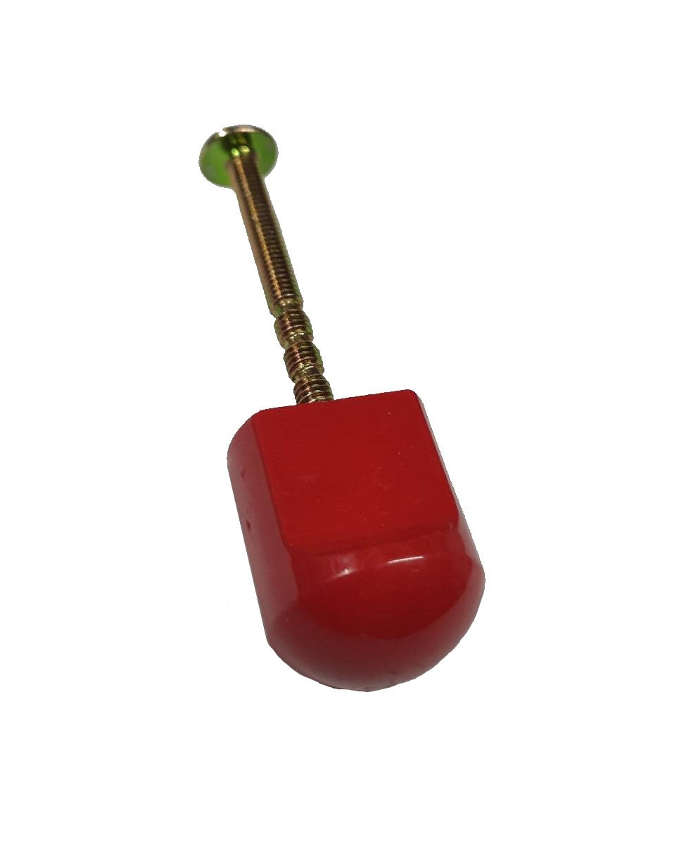 Πόμολο Επίπλων Ντουλαπιών Αλουμινίου Φ20*25mm (1 τμχ)