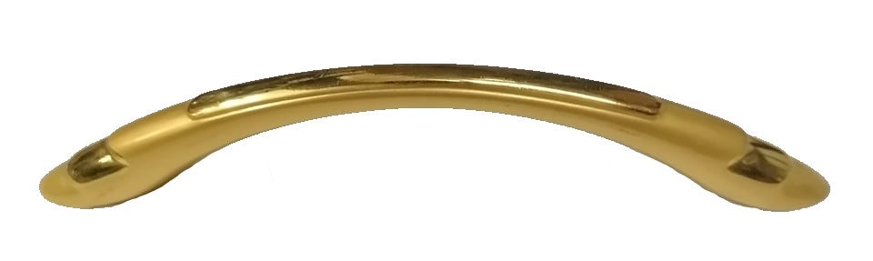 Λαβή Επίπλων Ντουλαπιών Αλουμινίου Νίκελ Ματ (Κέντρα Βίδας 96mm)