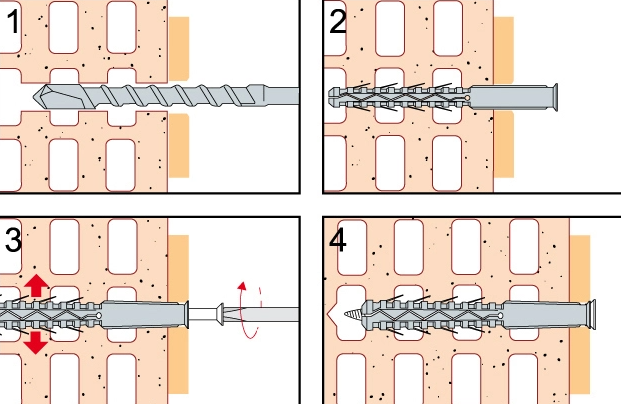 Friulsider Βύσματα Καρφωτά Torx T-30