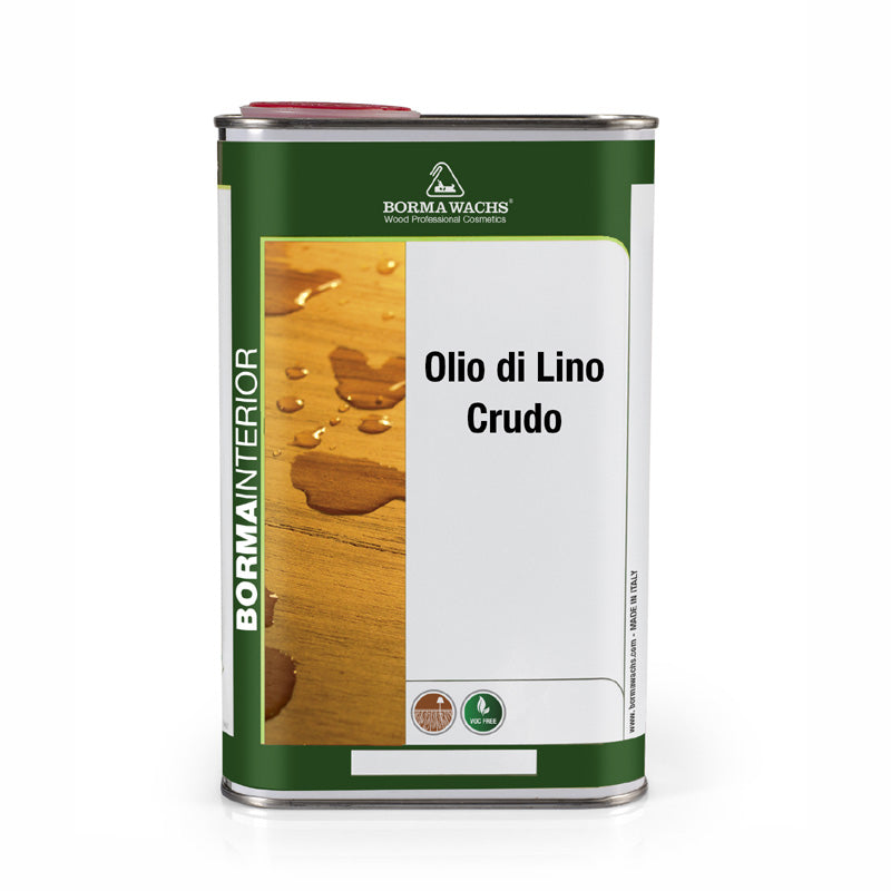 Borma Wachs Raw Linseed Oil Λινέλαιο Ωμό Άχρωμο ΜΑΤ