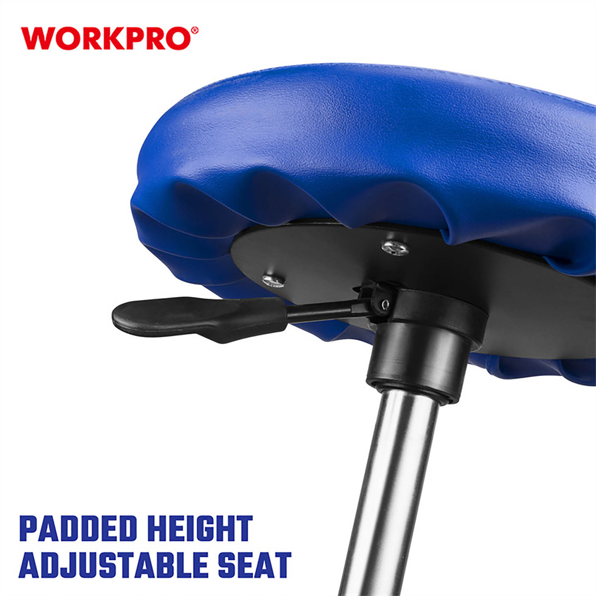WorkPro WP319003 Σκαμπό Εργασίας Τροχήλατο (Μεγ. Φορτίου 113kg)