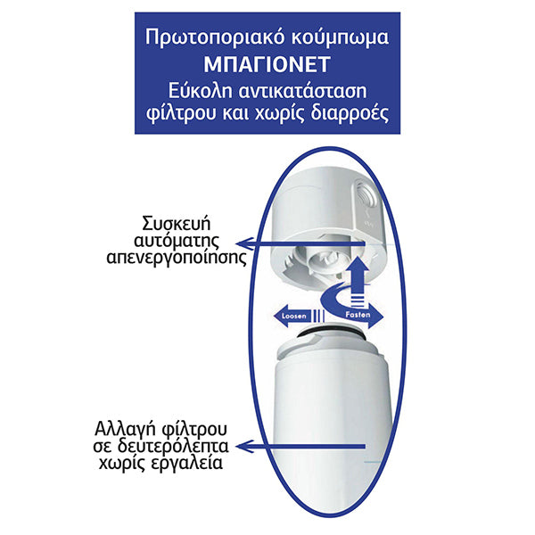 Aspis CTO-SF03 Ανταλλακτικό Φίλτρο Βρύσης Ενεργού Άνθρακα CTO